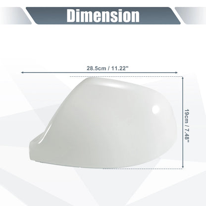 Pair Rearview Mirror Cover Replacement for Volkswagen Transporter T5 T6 (2003–2019)