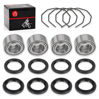 Front Rear Wheel Hub Bearings & Seal Kit for Arctic Cat