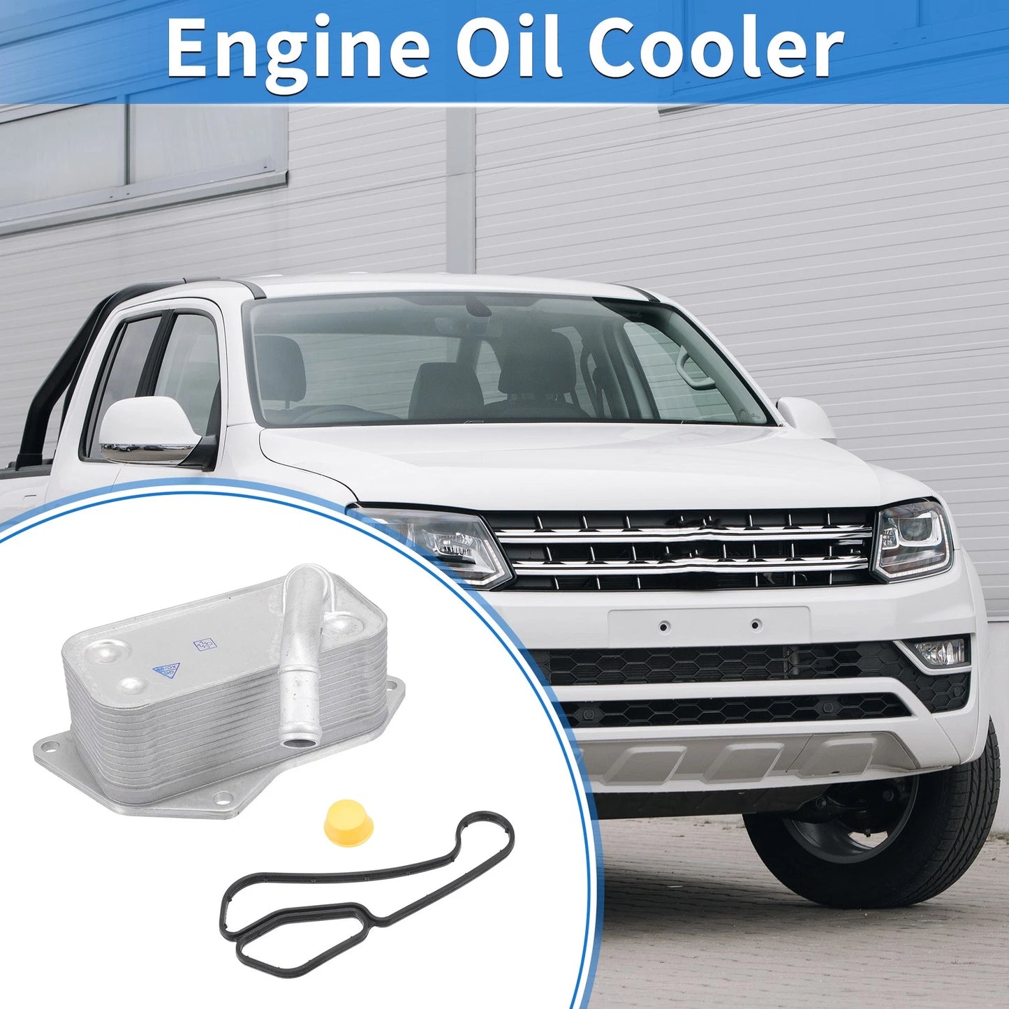 Engine Oil Cooler with Seals for BMW X3 (2011–2017) No. 11427525333