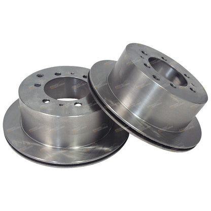 2 Rear Disc Rotors for Landcruiser 80 Series (1990–1992)