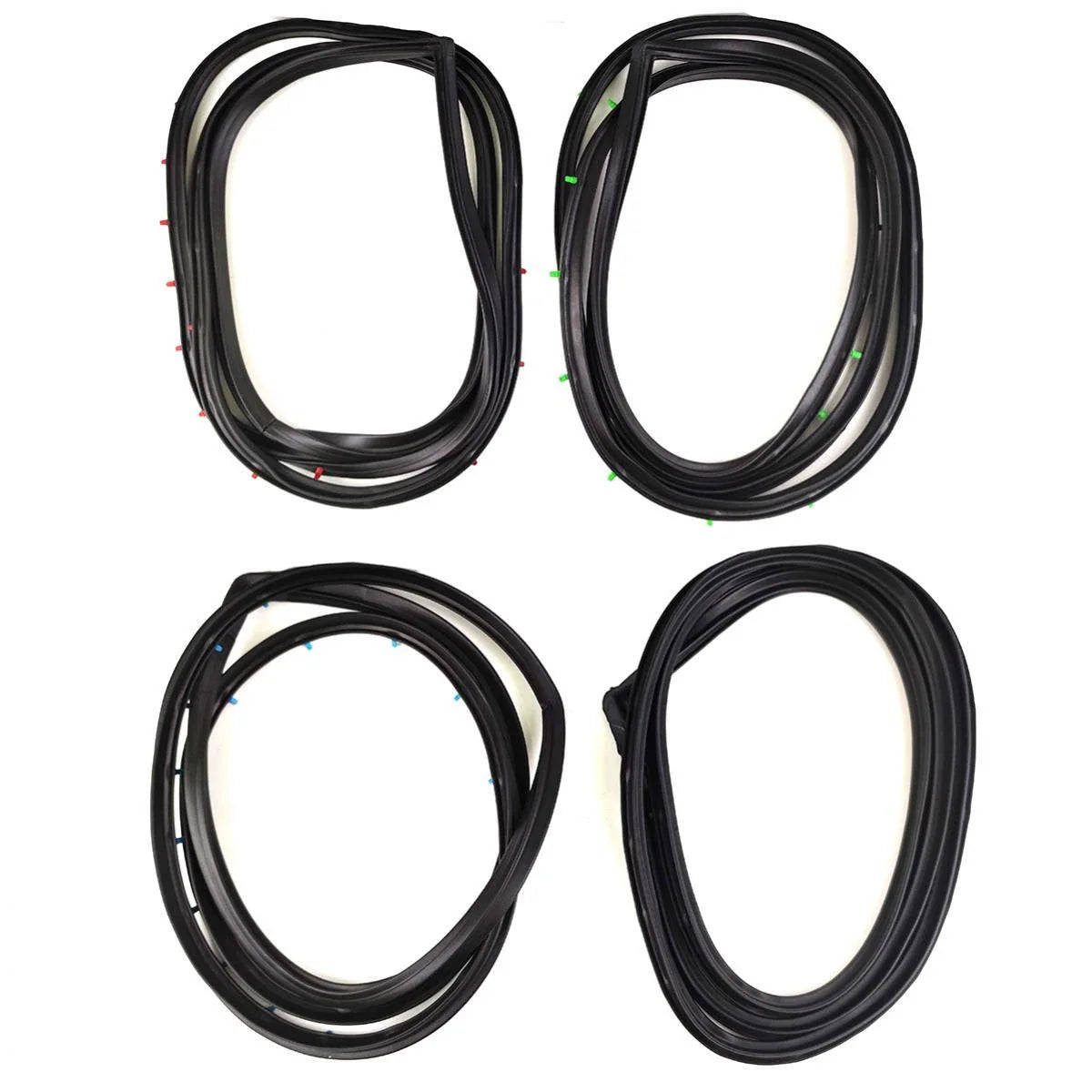 Door Rubber Seal Weatherstrip Set 4 Fits Toyota Corona RT60 4D Sedan 1968-70 D08