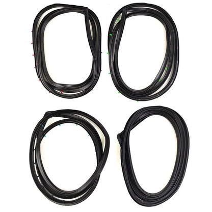 Door Rubber Seal Weatherstrip Set 4 Fits Toyota Corona RT60 4D Sedan 1968-70 D08