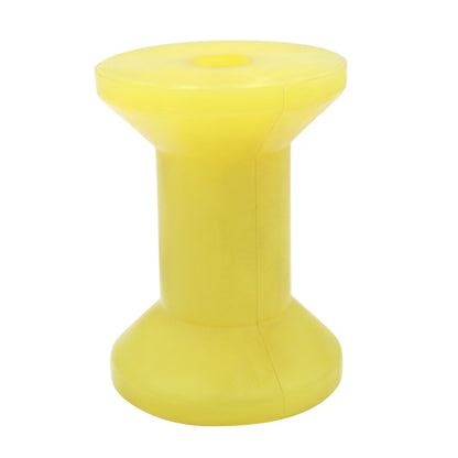 Bow Roller for Boat Trailer (Fits 5/8" Shaft) Amber/Yellow Polyurethane