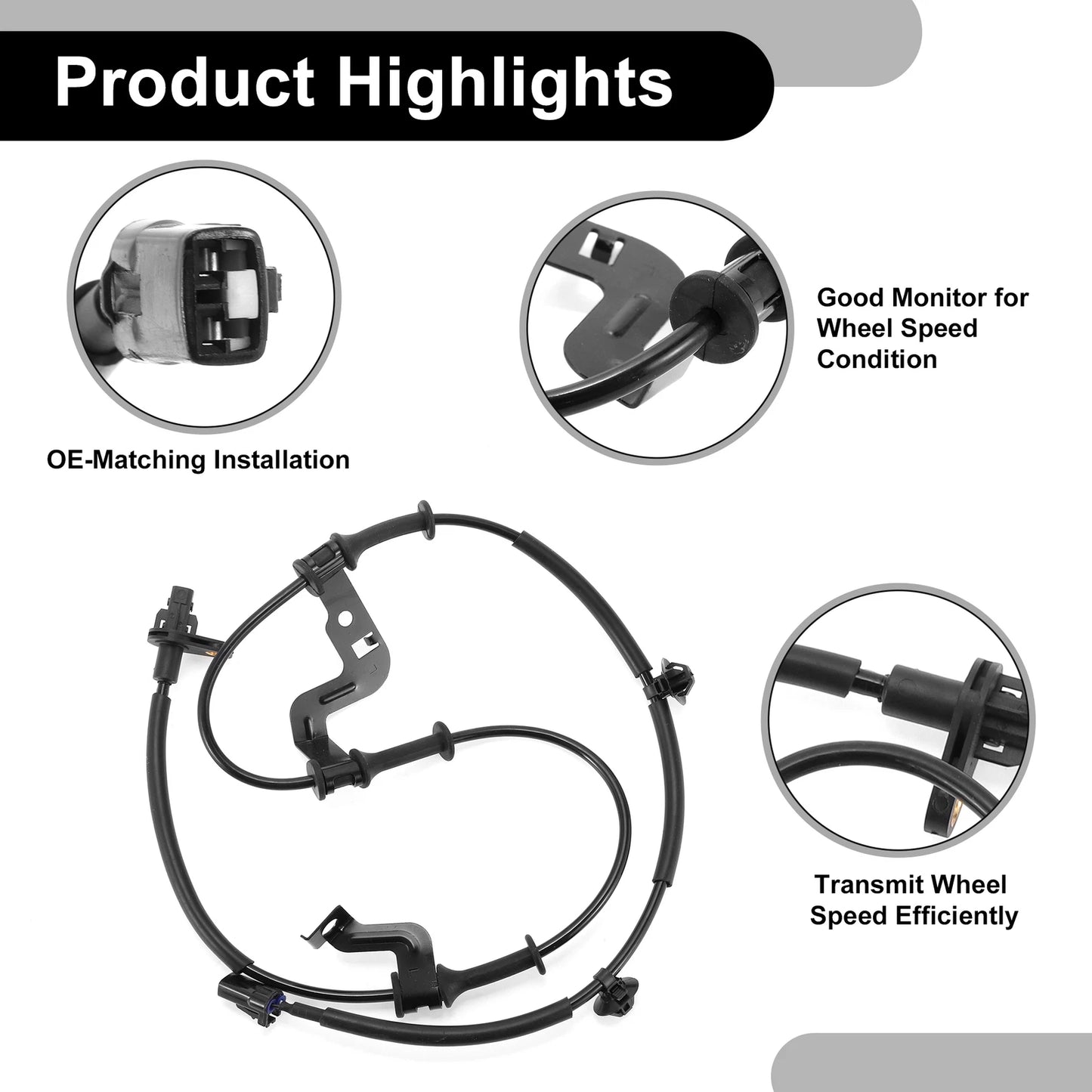 ABS Wheel Speed Sensor No. 59810-A7300 for Kia Forte5 (2014–2018)