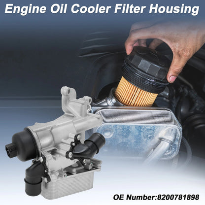 Engine Oil Filter Housing for Nissan Primastar X83 (2001–2019) No. 8200781898