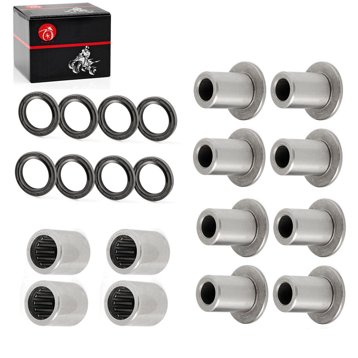 Front Upper A-Arm Bushing Seal Kit for Arctic Cat 400 DVX (2004–2008)