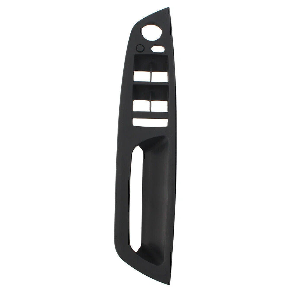 Black ABS Inner Door Handle Trim Cover for BMW X5 X6 (2007-2013)