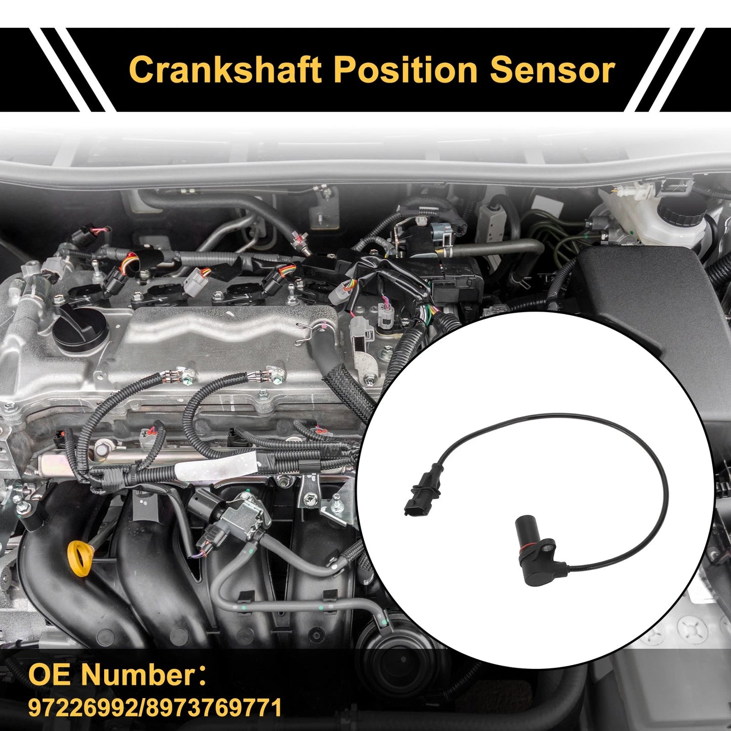 Crankshaft Position Sensor for Opel Astra (2003–2009) No.97226992/8973769771
