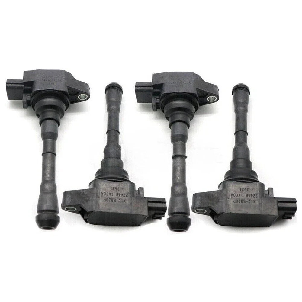 Ignition Coils 4pcs for Nissan Rogue/Juke/Sentra 2.0L/1.6L (2011–2019)