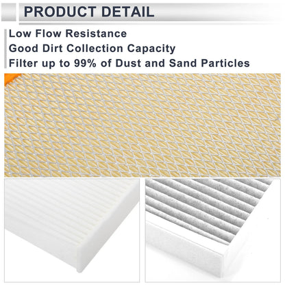 Cabin Air Filter Combo for Chevrolet Impala 2.5L (2014-2019)