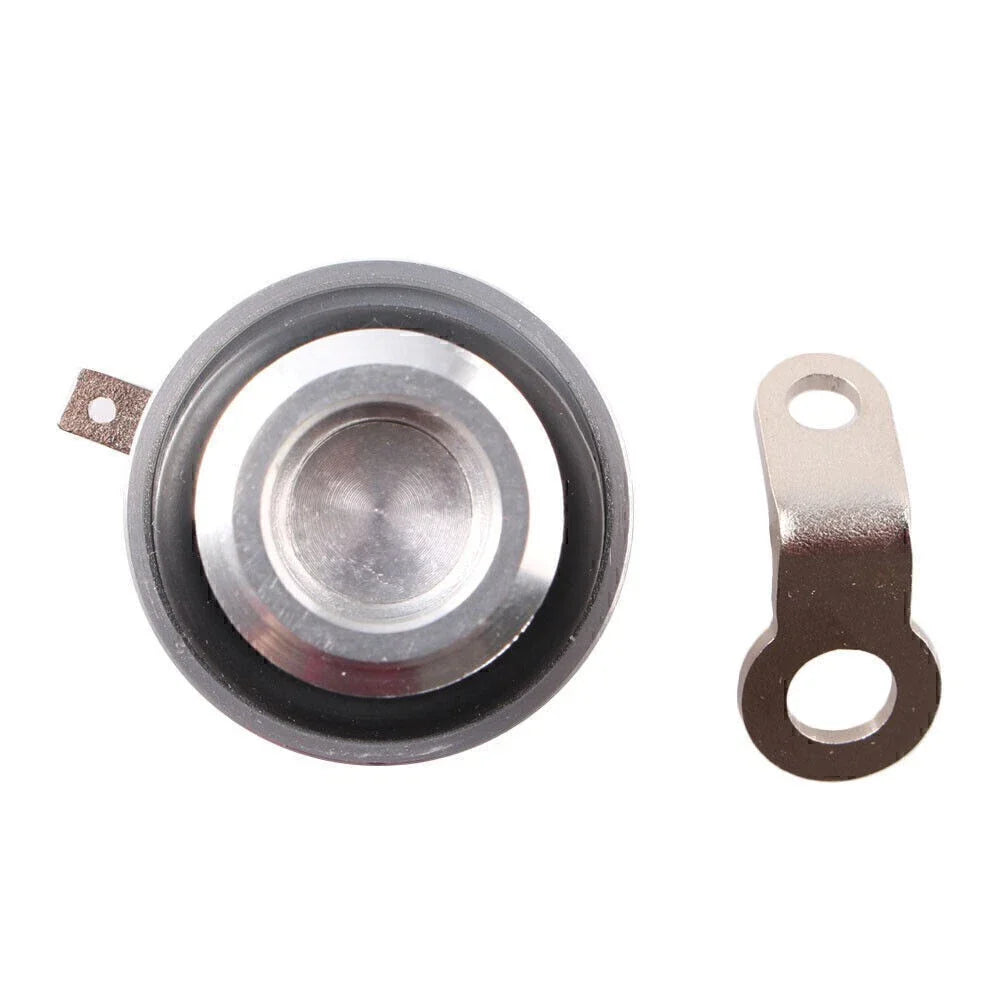 Silver Motorcycle Oil Filler Cap Set for Ducati Honda Kawasaki Yamaha