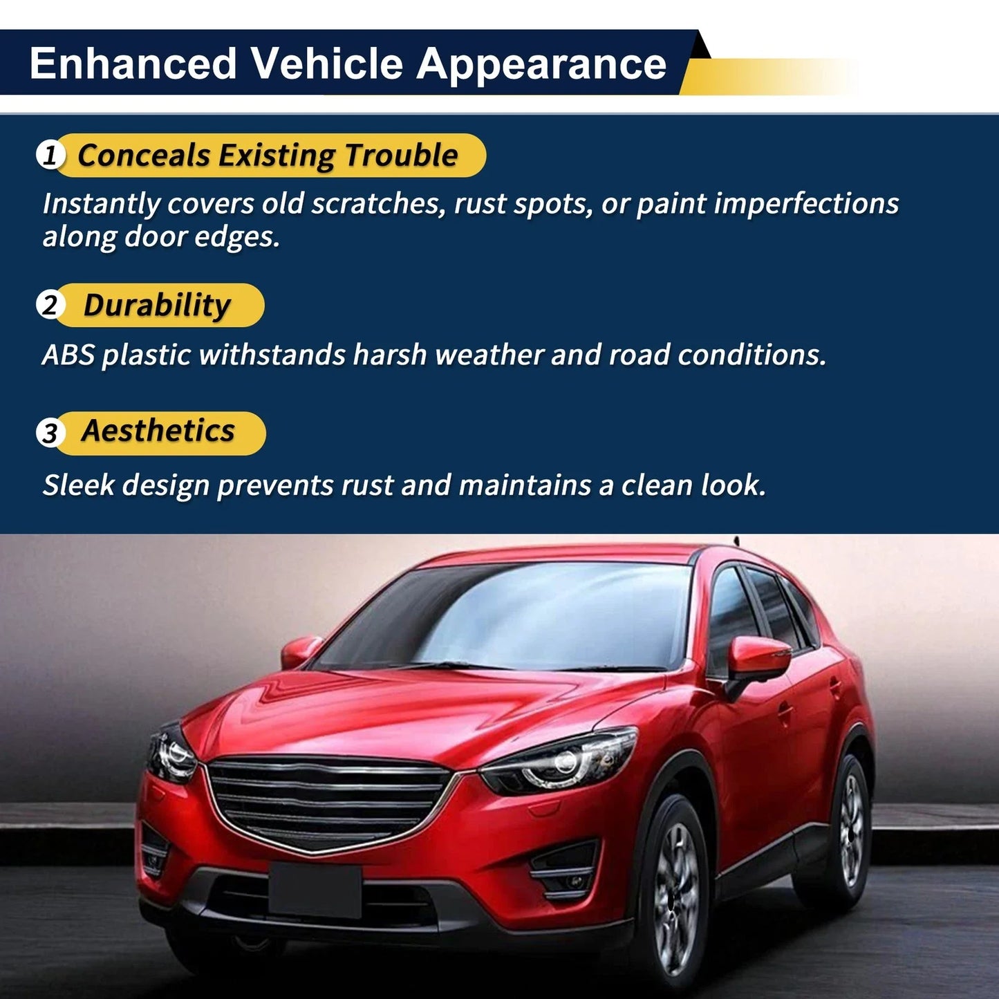 Lower Door Trim Garnish for Chevrolet Equinox (2010-2017)