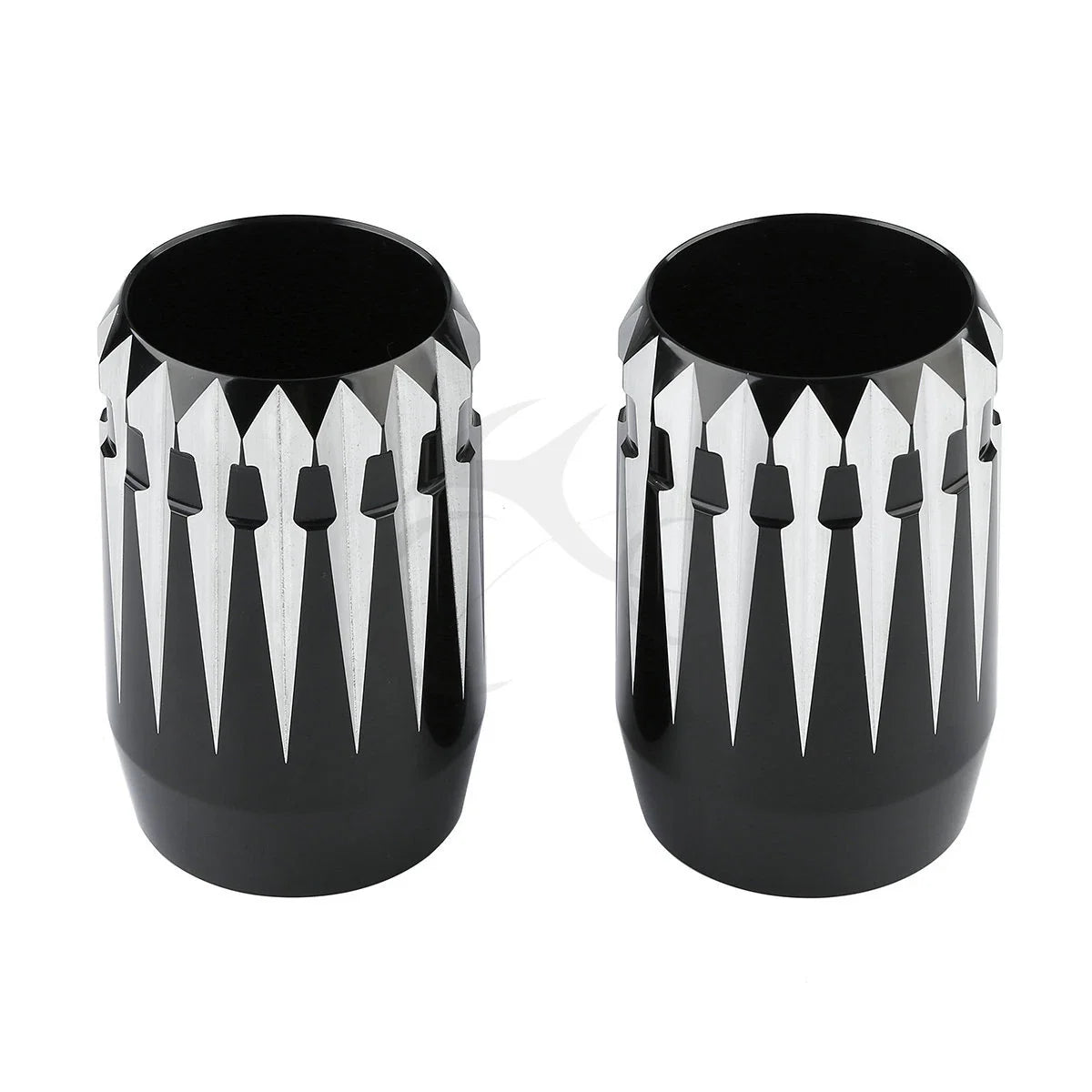 Aluminum Upper Fork Slider Covers for Harley Road King Electra Glide (84-13)