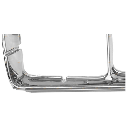 Set of 2 Chrome Headlight Surrounds for Landcruiser FJ80 (1990–1994)