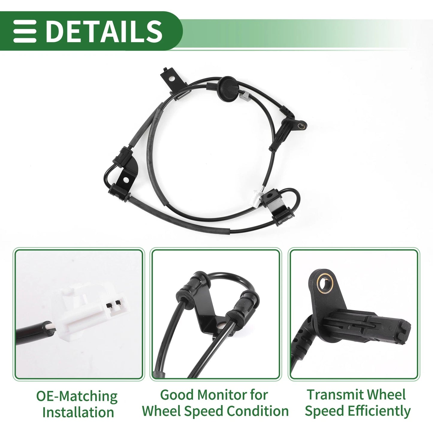ABS Wheel Speed Sensor No. 956802E300 for Hyundai Tucson (2005–2010)