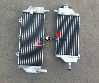 Aluminum Radiator + Black Silicone Hose for YAMAHA WR450F (2012-2015)
