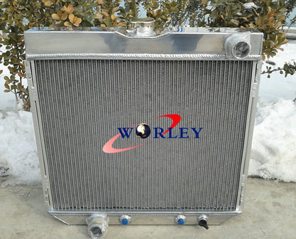 Aluminum Radiator for Ford Mustang Fairlane Comet Falcon Torino (1963–1973)