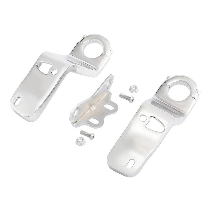 Chrome Headlight Fairing Support Bracket for Harley Low Rider ST (2022-2025)