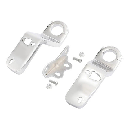 Chrome Headlight Fairing Support Bracket for Harley Low Rider ST (2022-2025)