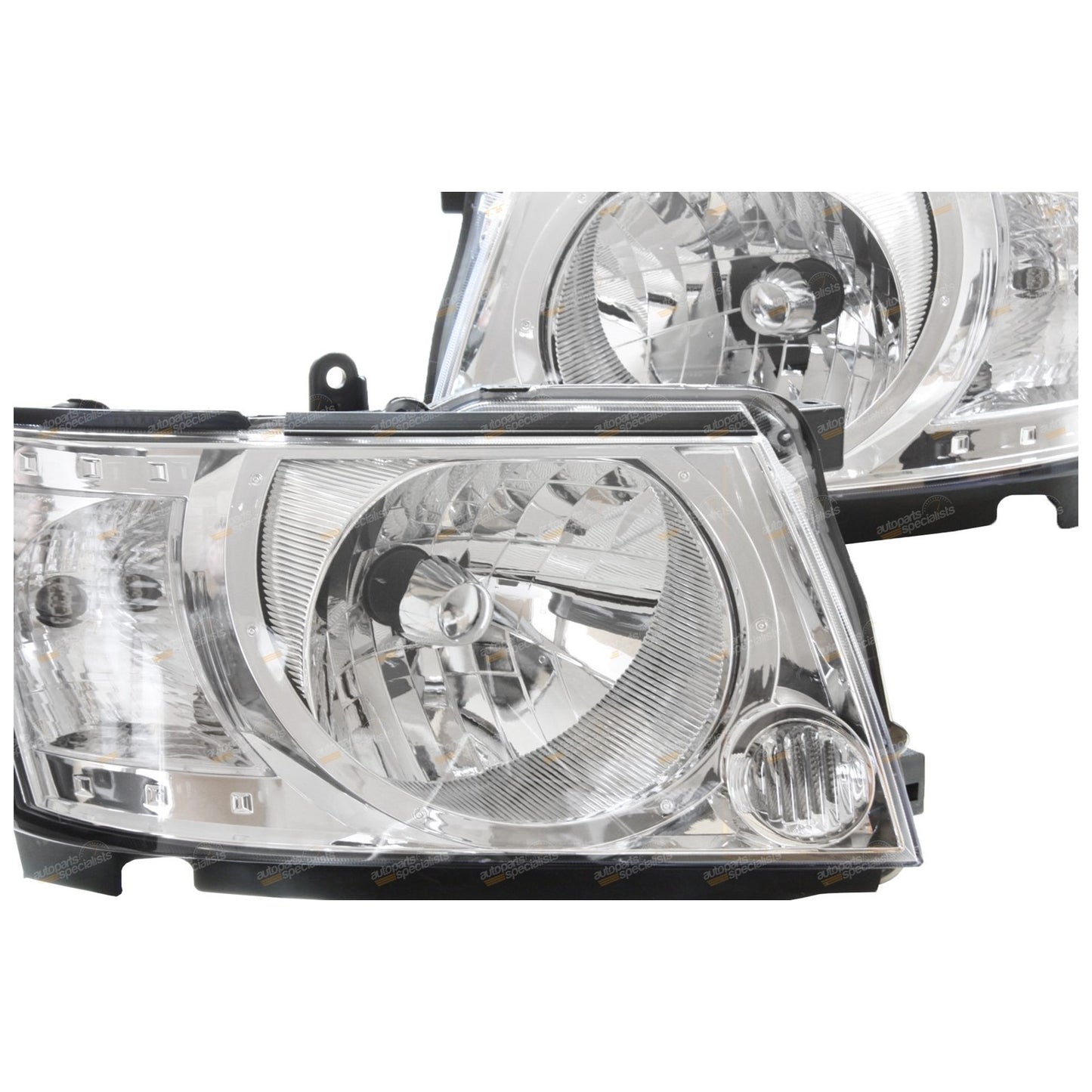 2X Replacement Headlights for Nissan Patrol GU (2004-On)