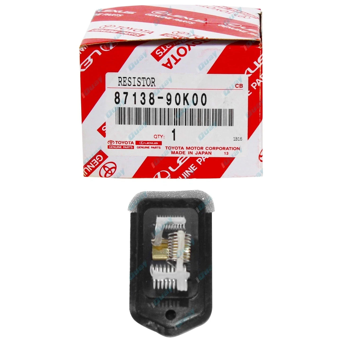 Genuine Toyota Heater Fan Resistor for Landcruiser FJ73 4.0L 6cyl (1985-1991)
