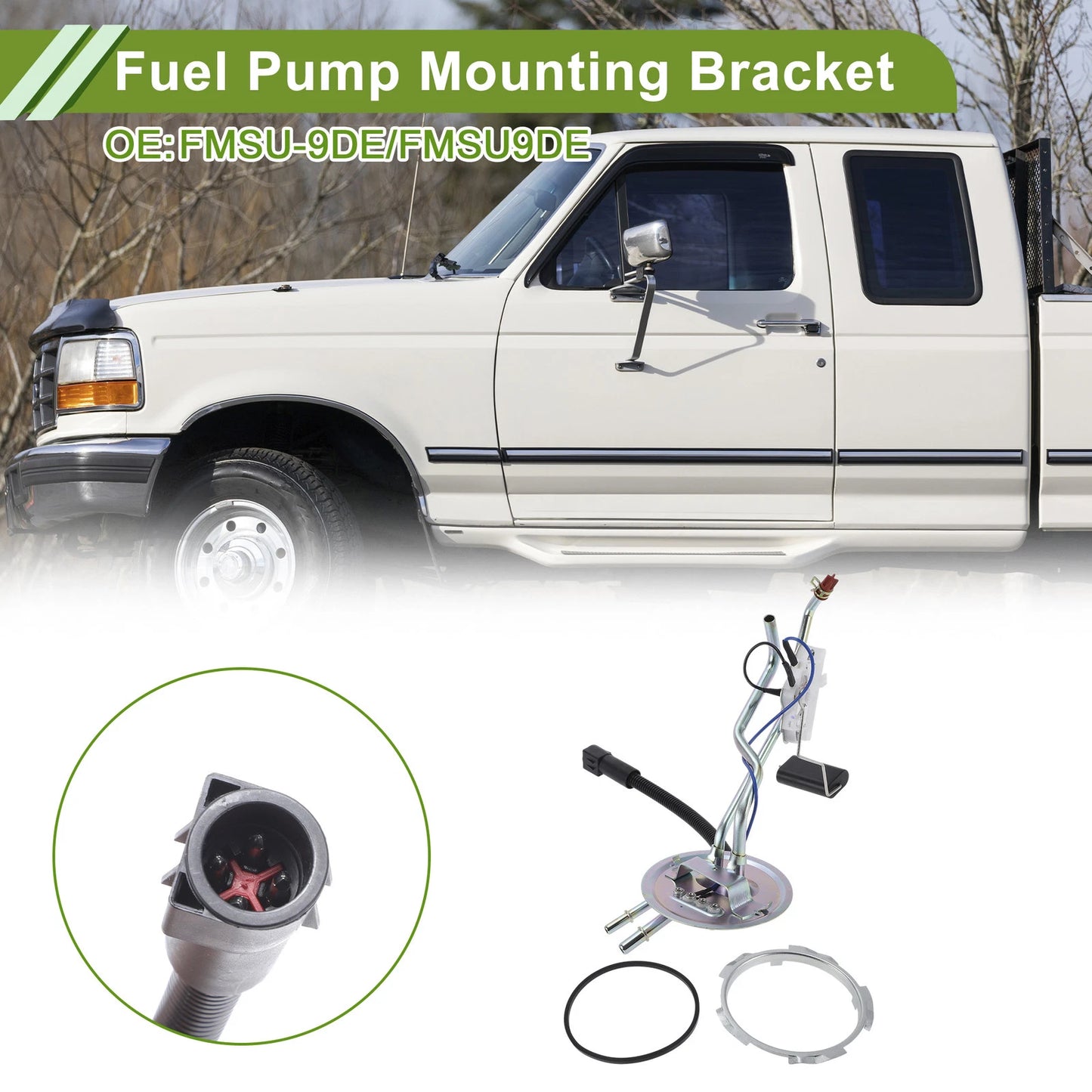 Fuel Sender and Hanger Assembly for Ford F250 F350 (1994–1997) 19 Gallon Diesel