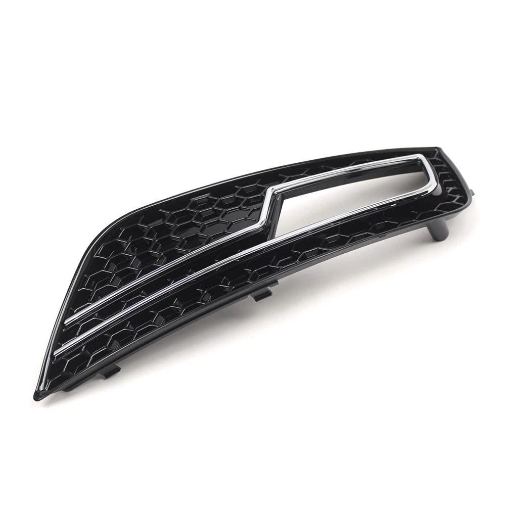 Set of 4 Interior Door Handle Panel Trim Carbon Fiber for Audi A4 B9 (2017–2020)