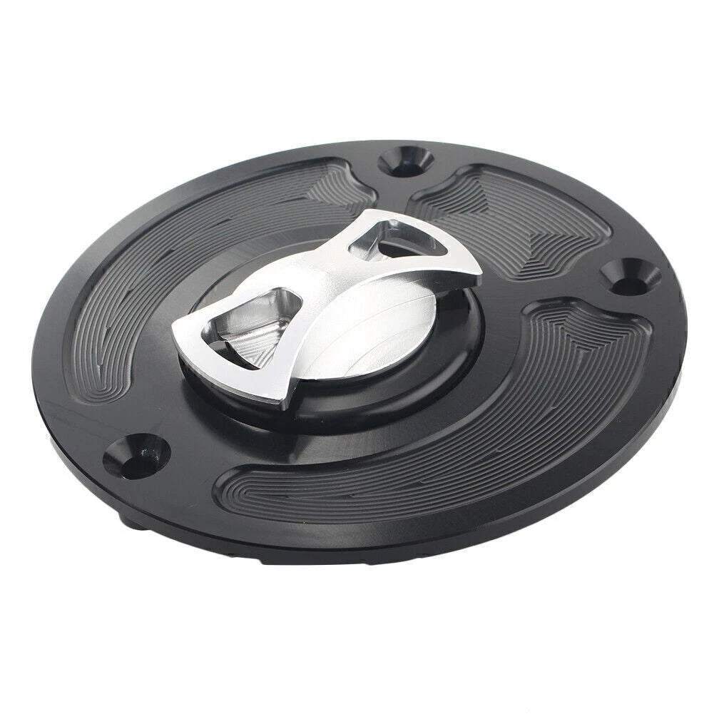 Motorbike Fuel Gas Tank Cap Cover Keyless for Kawasaki ZX10R ZX9R (2004–2023)
