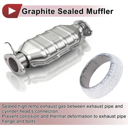 Exhaust Manifold Gasket   - 43mm, Graphite