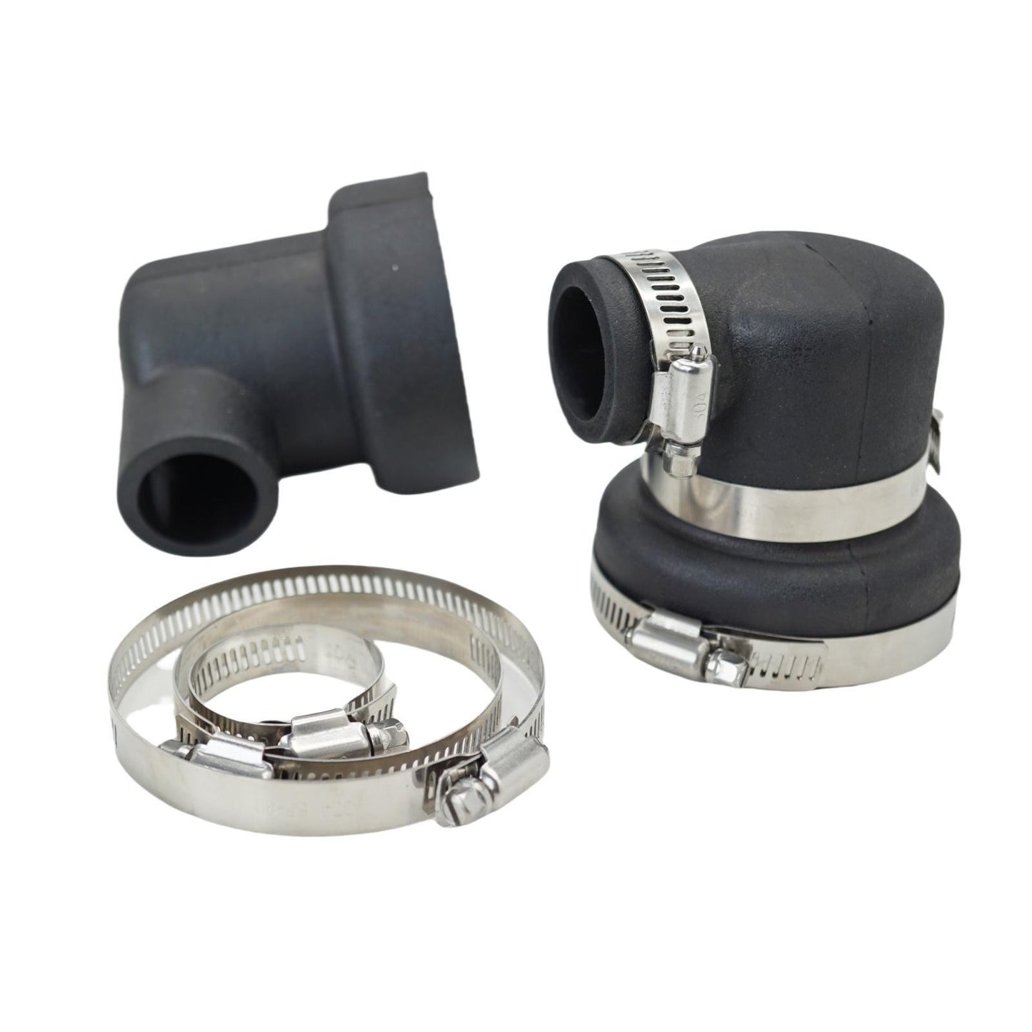 Set of 2 Heat Exchanger End Caps for Volvo 861608 (Year Range Not Specified)
