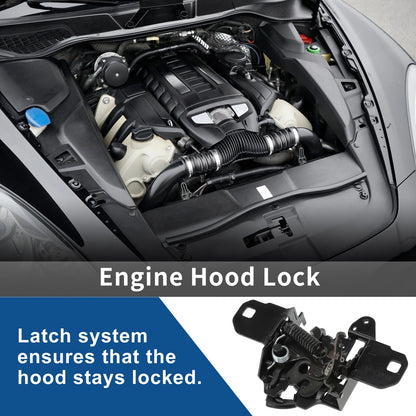 Hood Latch Assembly for Volkswagen Beetle L4 1.9L 2.0L (1998–2005) No. 1C0823509AD