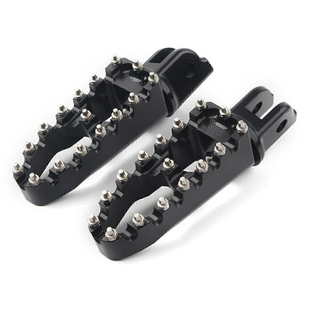 Wide Foot Pegs MX Style for Harley Sport Glide FLSB & Low Rider FXLR