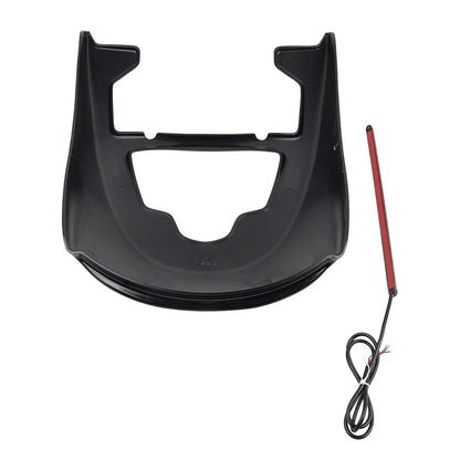 Vivid Black Rear Mudguard w/Smoke Light for Harley VRSCDX V-Rod (2002-2017)