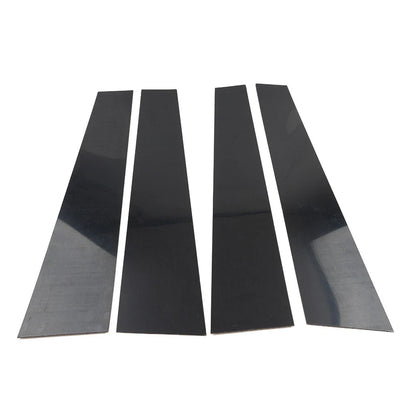 Pillar Post Set Door Window Trim Covers for Dodge Ram 1500 (2019-2024)