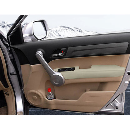 Beige Front Door Armrest Covers for Honda CRV (2007-2012)