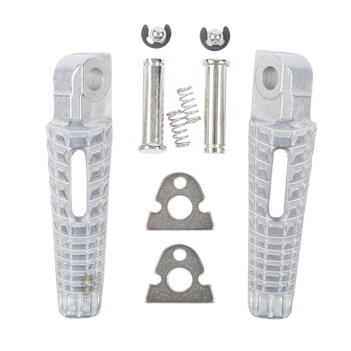 Rear Passenger Footrests Footpegs Bracket Set for Suzuki GSXR1000 (2007-2008)