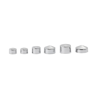 Chrome Bolt Topper Caps for Harley Davidson Electra Glide 2007-2013