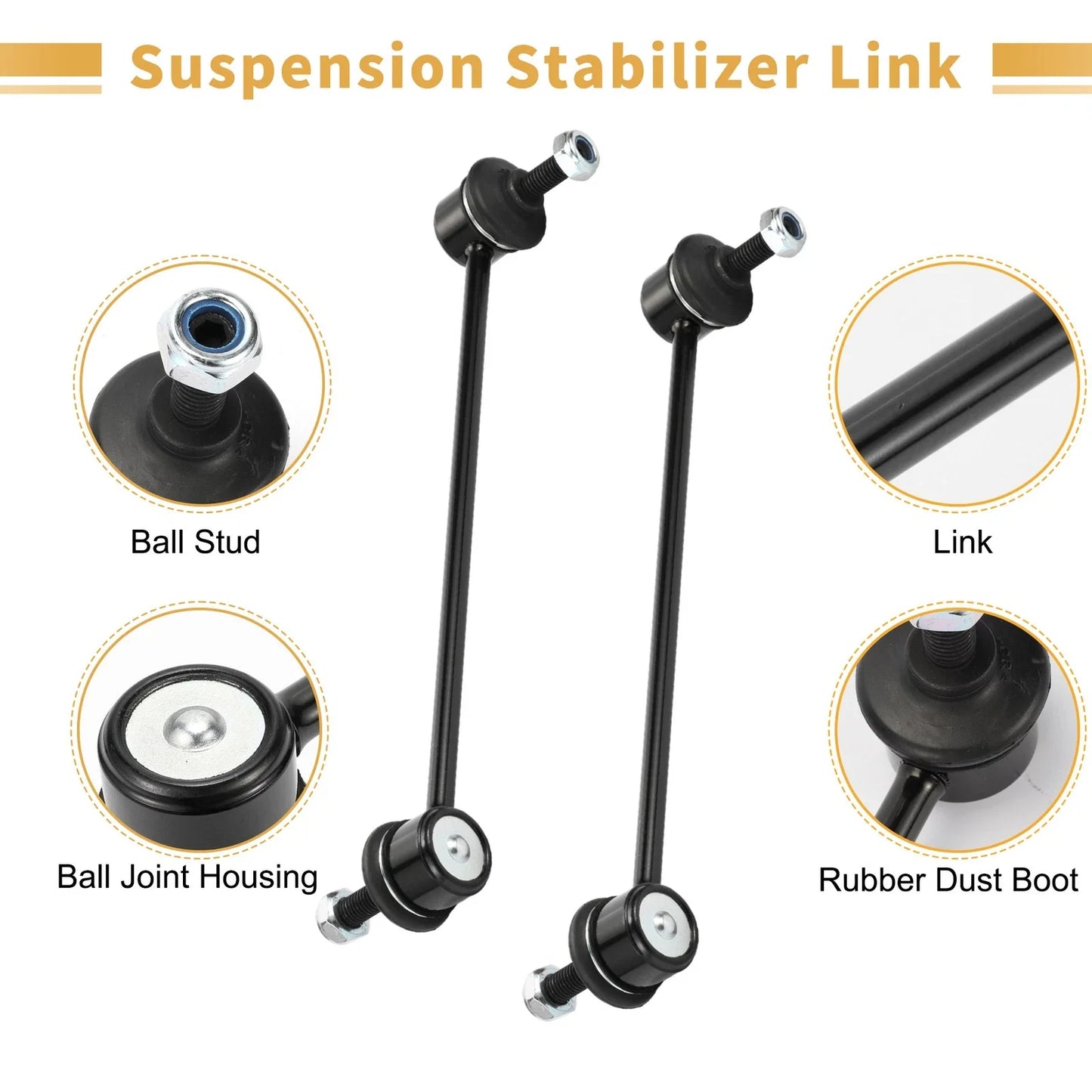 Front Stabiliser Sway Bar Link for BMW 3 Series (1998-2007)