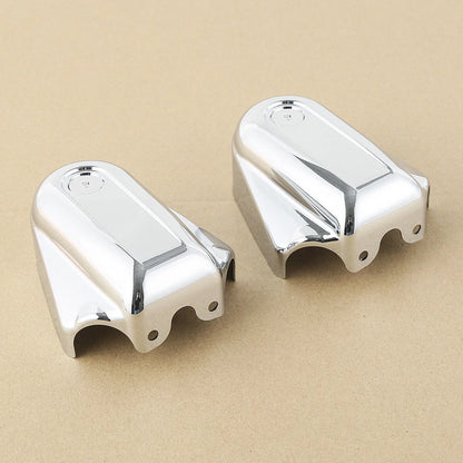 Chrome Rear Axle Covers for Harley Heritage Softail Deluxe (2008-2017)