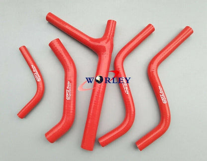 Silicone Radiator Hose for Honda CR125R CR125 1987-1988 ( Blue)