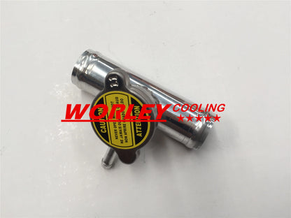 32mm Inline Radiator Pipe Filler Neck & 1.1 BAR Cap for QLD