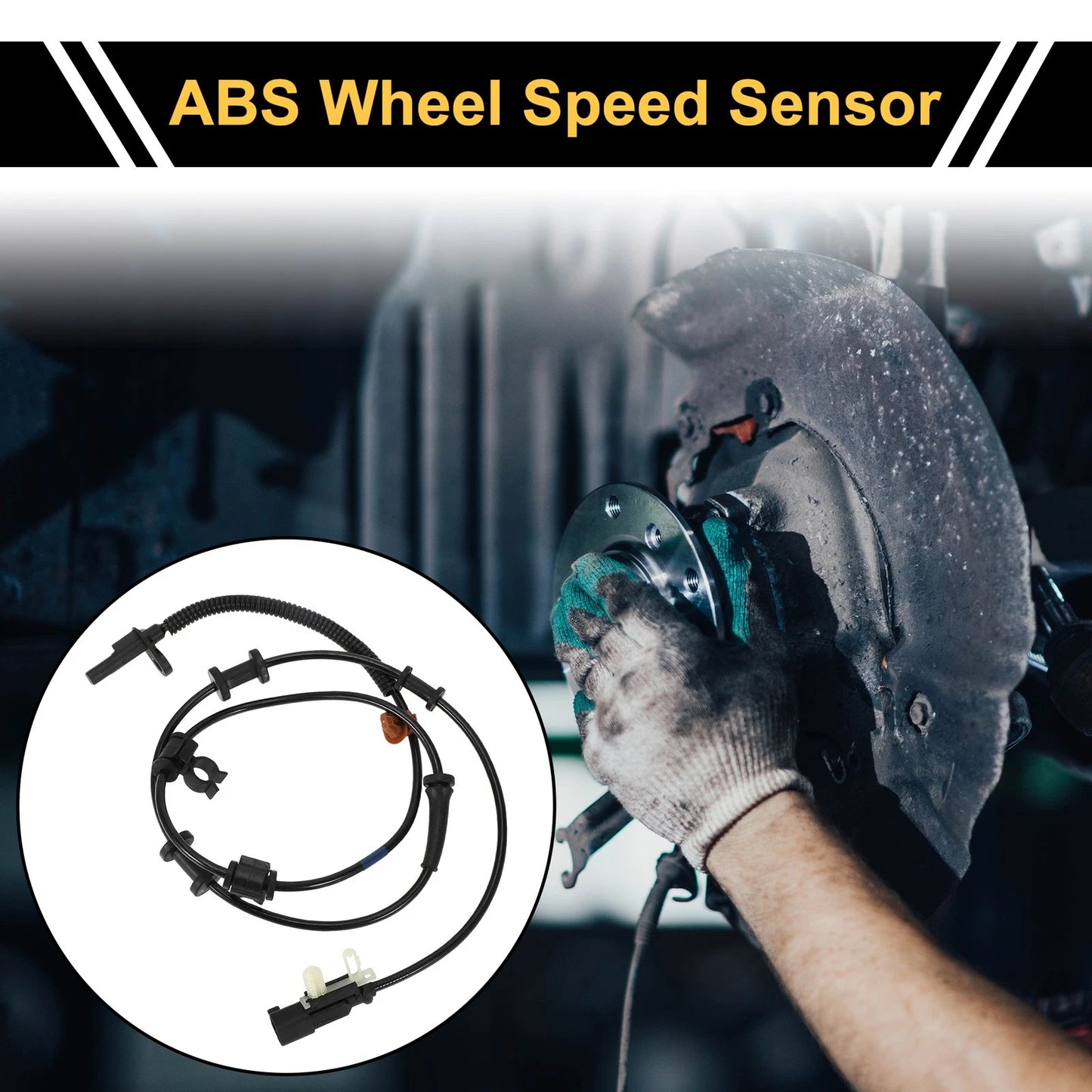 ABS Wheel Speed Sensor for Ford F-450 Super Duty (2011–2013) 1 Pc Rear Left