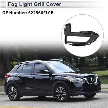 1 Pc Fog Light Grill for Nissan Rogue (2017–2020) No. 622566FL0B