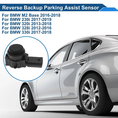 Reverse Backup Parking Sensor for BMW M2 Base Black (2016-2018)