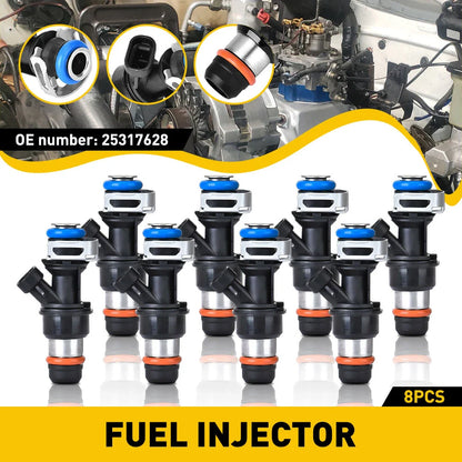 8 x Fuel Injectors for Chevy Silverado/GMC (1999–2007)