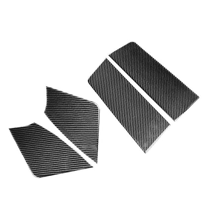 Carbon Fiber Door Panel Cover Trim for Subaru WRX STI (2015–2021)