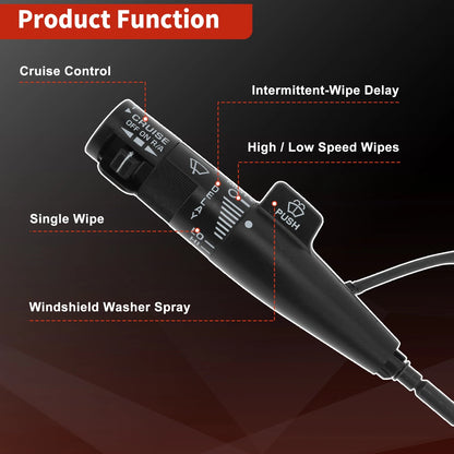 Turn Signal Switch Lever for Chevy GMC C/K 1500 2500 3500 (1990–1999)