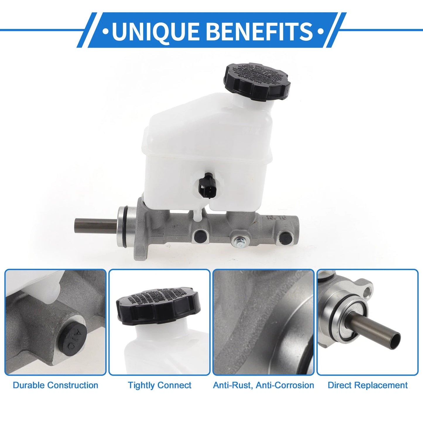 Brake Master Cylinder with Reservoir No. 585102L300 for Hyundai Elantra (2009–2012)