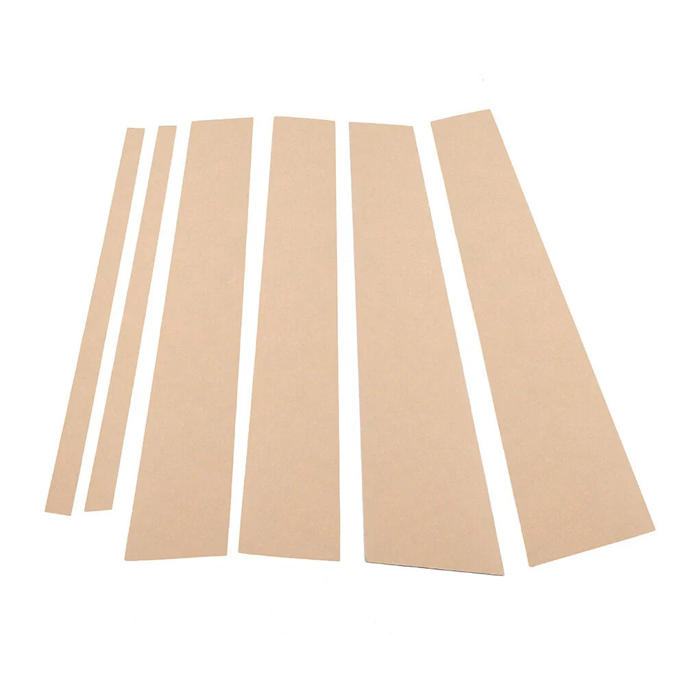 Pillar Post Door Window Cover Trim for Nissan Titan Crew Cab (2004-2015)