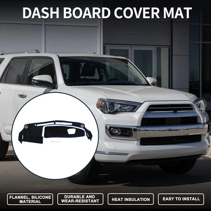 Dashboard Cover Mat for Suzuki WagonR MH35S/MH55S (2013–2021) Black Blue